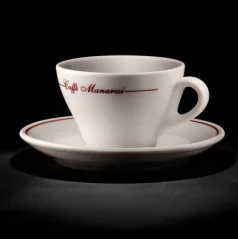 Manaresi cappuccino hrneček s podšálkem