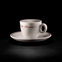 Manaresi espresso šálek s podšálkem